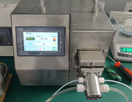 无阀泵定量控制系统